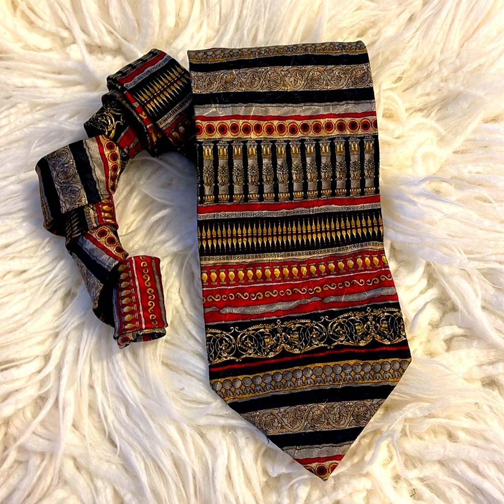 Daniel De Fasson Hand Made Silk Necktie